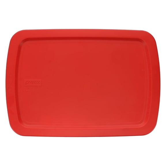 Pyrex C-233-PC 3qt Poppy Red Easy Grab Food Storage Replacement Lid