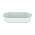 thumbnail image 1 of Pyrex Deep 7 x 11" Rectangle Glass Baking Dish with Sage Green Lid, 1 of 5