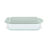Pyrex Deep 9" x 13" Bakeware Dish with Sage Lid