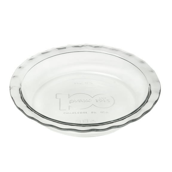 Pyrex Easy Grab 9.5" Glass Pie Plate
