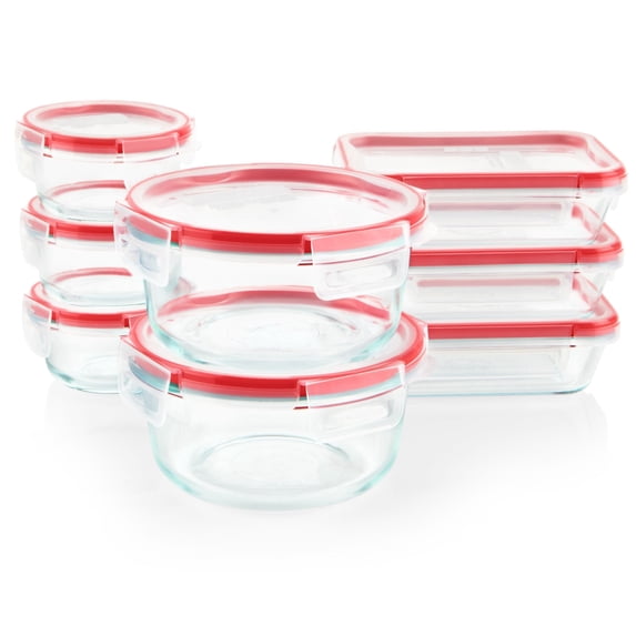 Pyrex Freshlock 16-piece Glass Storage Set