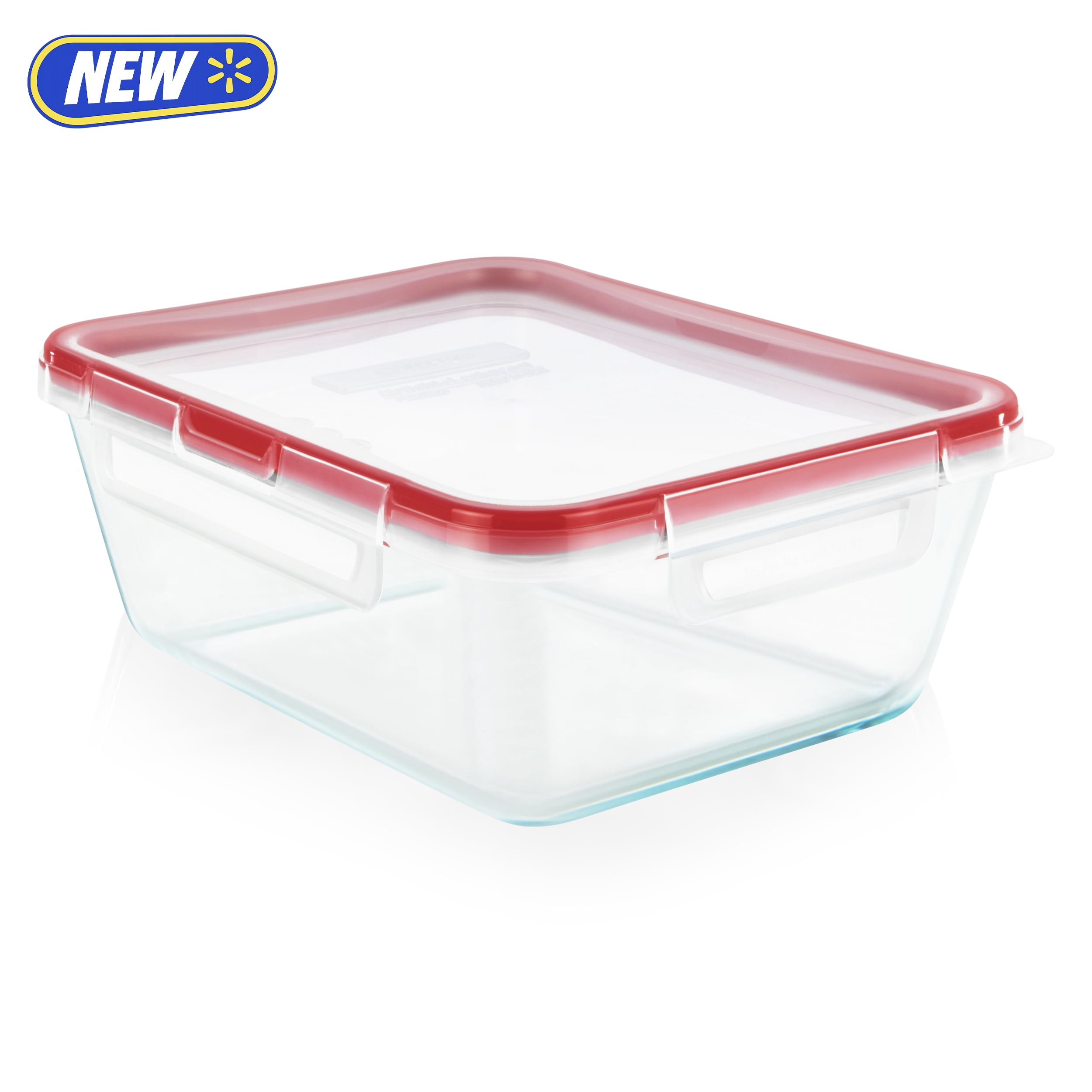 Pyrex Freshlock 8cup Rectangle Glass Food Storage Container with