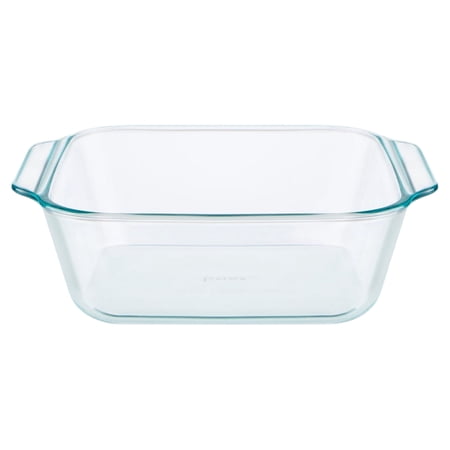 Pyrex 222-D 2.5-Quart Deep Glass Baking Dish (Great for casseroles, baked desserts, roasting vegetables, and more)