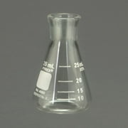 Pyrex Glass Erlenmeyer Flask, Measuring, 25 Ml