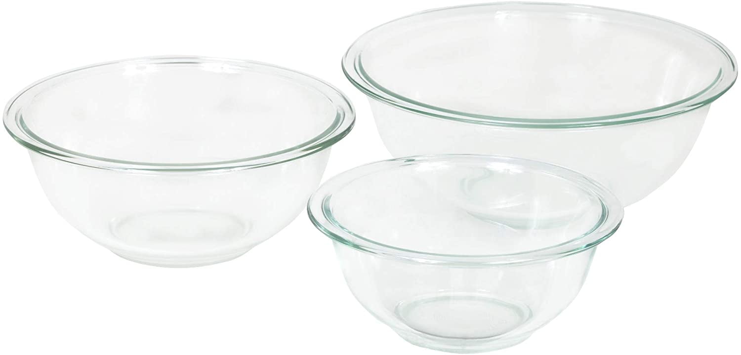 Superior Glass Mixing Bowls With Pe Lids – Pyle USA