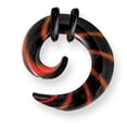 thumbnail image 1 of Pyrex Glass Spirals Ribbon Colors 4G (5.2mm) 1/2 (13mm) Dia w 2 black o, 1 of 1