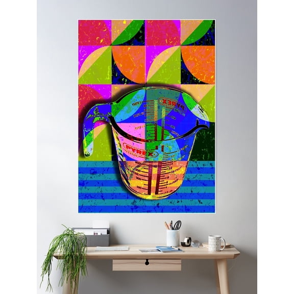 Pyrex Jug 01 Poster Wall Art, Modern Wall Decor For Living Room Bedroom, 12x18 UNFRAMED