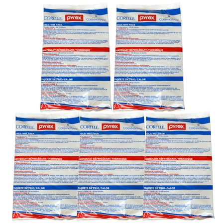 Pyrex Portables Large Hot/Cold Unipack (5-Pack)