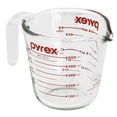 thumbnail image 1 of Pyrex Prepware 6001075 2-cup Measuring Cup, Red Graphics, Clear, 1 of 4