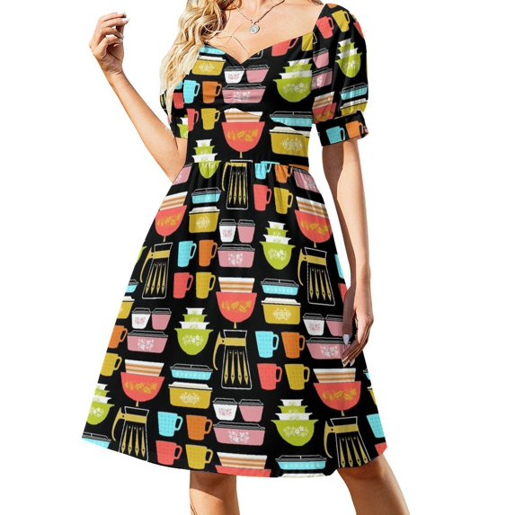 Pyrex Pretties - Vintage Glass Kitchenware Sleeveless Dress dresses ladies 2024 summer Aesthetic clothing beach dress