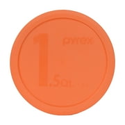 Pyrex Replacement Lid 323-PC Orange Plastic Round Cover for 323 1.5-Qt Mixing Bowl