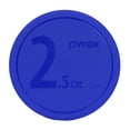 thumbnail image 1 of Pyrex Replacement Lid 325-PC Blue Plastic Round Cover for Pyrex 325 2.5-Qt Bowl (Sold Separately), 1 of 2