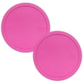 thumbnail image 1 of Pyrex Replacement Lid 325-PC Pink Plastic Round Cover (2-Pack) for Pyrex 325 2.5-Qt Bowl (Sold Separately), 1 of 2