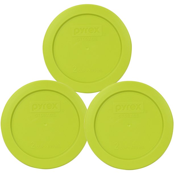 Pyrex Replacement Lid 7200PC Edamame Green Plastic Cover for Pyrex