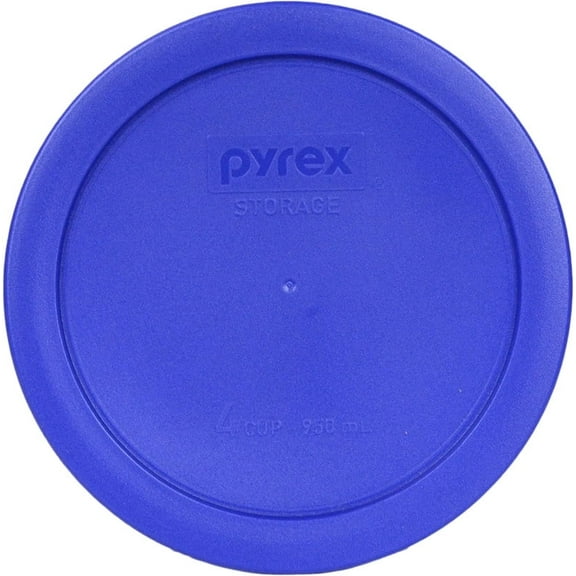 Pyrex Replacement Lid 7201-PC 4-Cup Cadet Blue Plastic Cover for Pyrex 7201 Bowl (Sold Separately)