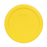 Pyrex Replacement Lid 7201-PC 4-Cup Meyer Lemon Yellow Plastic Cover for Pyrex 7201 Bowl (Sold Separately)