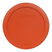 Pyrex Replacement Lid 7201-PC 4-Cup Pumpkin Orange Plastic Cover for Pyrex 7201 Bowl (Sold Separately)
