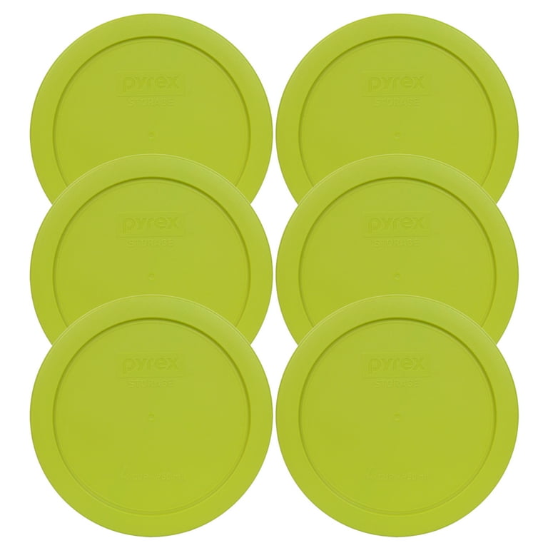 Pyrex Replacement Lid 7201-PC Edamame Green Round Plastic Cover (6