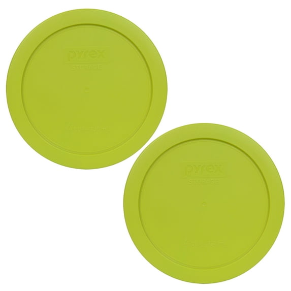Pyrex Replacement Lid 7201-PC Green Edamame Cover (2-Pack) for Pyrex 7201 4-Cup Bowl (Sold Separately)