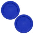 thumbnail image 1 of Pyrex Replacement Lid 7202-PC Cadet Blue Round Cover (2-Pack) for Pyrex 7202 1-Cup Bowl (Sold Separately), 1 of 3