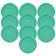 Pyrex Replacement Lid 7202-PC Green Round Cover (10-Pack) for Pyrex 7202 1-Cup Bowl (Sold Separately)