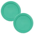thumbnail image 1 of Pyrex Replacement Lid 7202-PC Green Round Cover (2-Pack) for Pyrex 7202 1-Cup Bowl (Sold Separately), 1 of 3