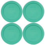 Pyrex Replacement Lid 7202-PC Green Round Cover (4-Pack) for Pyrex 7202 1-Cup Bowl (Sold Separately)