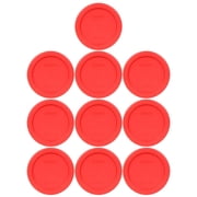 Pyrex Replacement Lid 7202-PC Red Round Cover (10-Pack) for Pyrex 7202 1-Cup Bowl (Sold Separately)