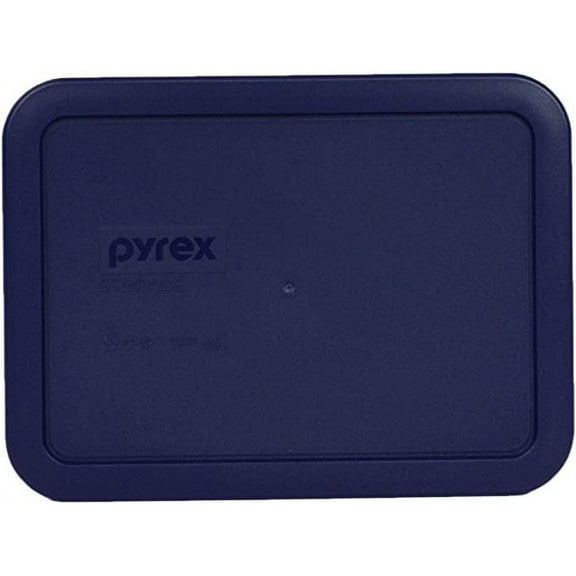 Pyrex Replacement Lid 7210-PC 3-Cup Blue Rectangle Cover for Pyrex 7210 Dish (Sold Separately)