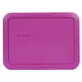 thumbnail image 1 of Pyrex Replacement Lid 7210-PC Berry Pink Rectangle Cover for Pyrex 7210 3-Cup Dish (Sold Separately), 1 of 2