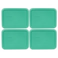 thumbnail image 1 of Pyrex Replacement Lid 7210-PC Light Green Rectangle Cover (4-Pack) for Pyrex 7210 3-Cup Dish (Sold Separately), 1 of 2