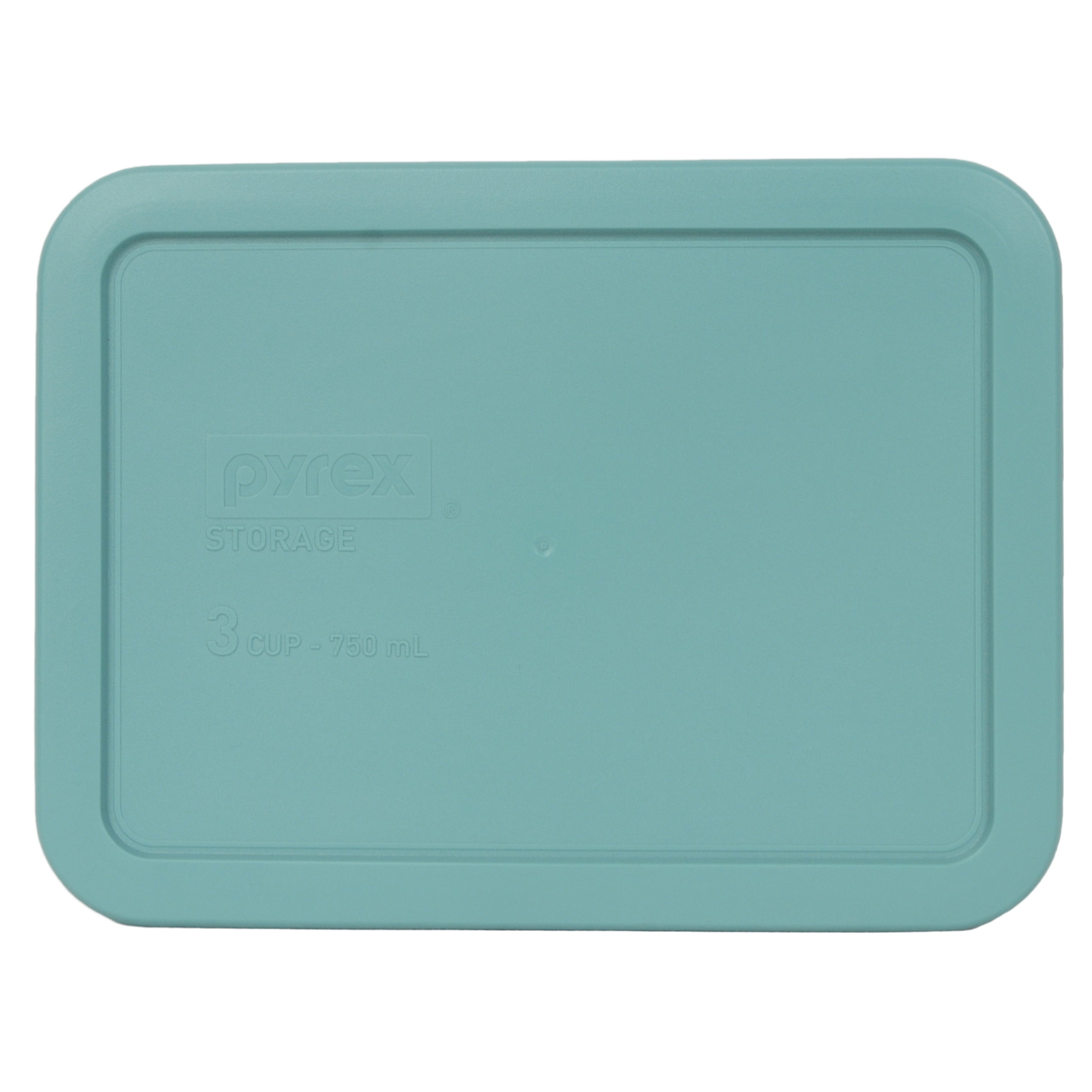 Pyrex Replacement Lid 7210PC Turquoise Rectangle Cover for Pyrex 7210