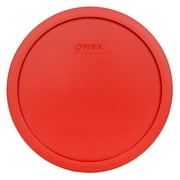 Pyrex Replacement Lid 7403-PC Poppy Red Round Cover for Pyrex 7403 10-Cup Bowl (sold Separately)
