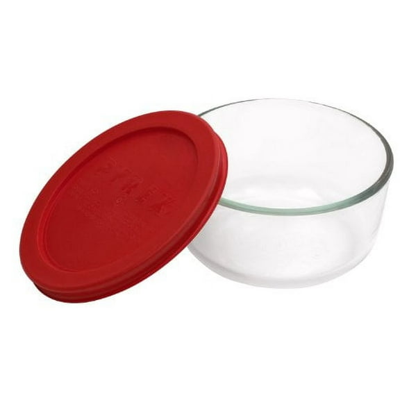Pyrex Simply Store 2-Cup Round Glass Food Storage Dish (Pack of 24)