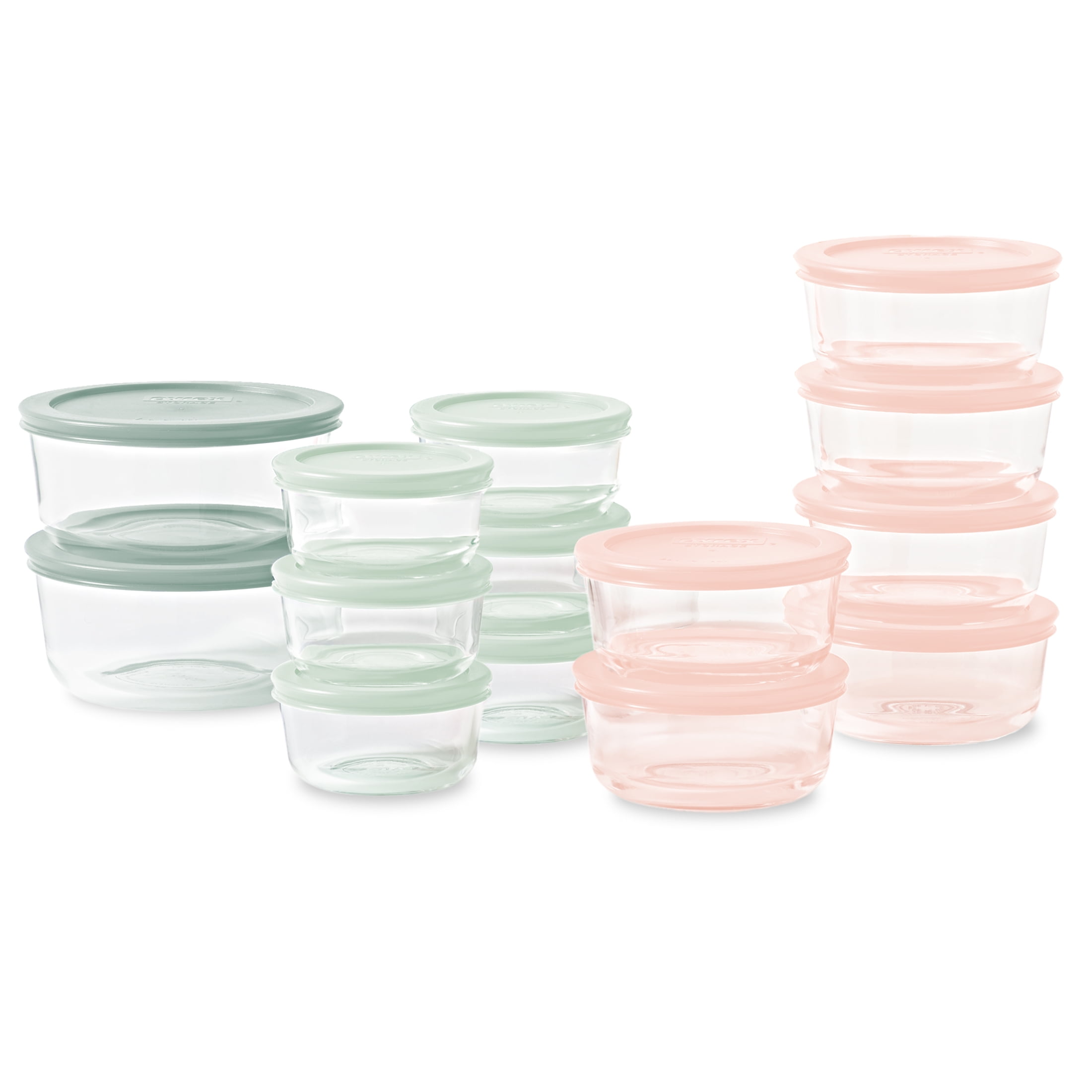 Walmart Deals of Pyrex Simply Store 28-Piece Glass Storage Set with Lids, Multi-Purpose Kitchen Storage and Organization Solution