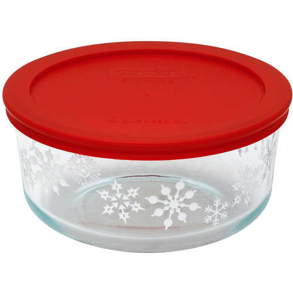 VM International Christmas Print Food Storage Container - Assorted, 1 ct -  Food 4 Less