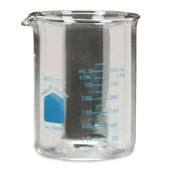 Pyrex Vista Beaker, 400 Ml, Pack Of 12