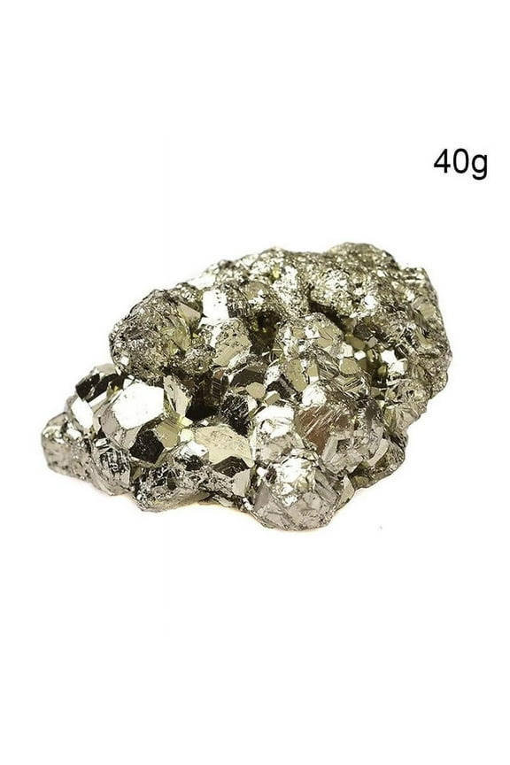 Pyrit -Kristallcluster Heilung Kristall Narren Gold Reikizdp