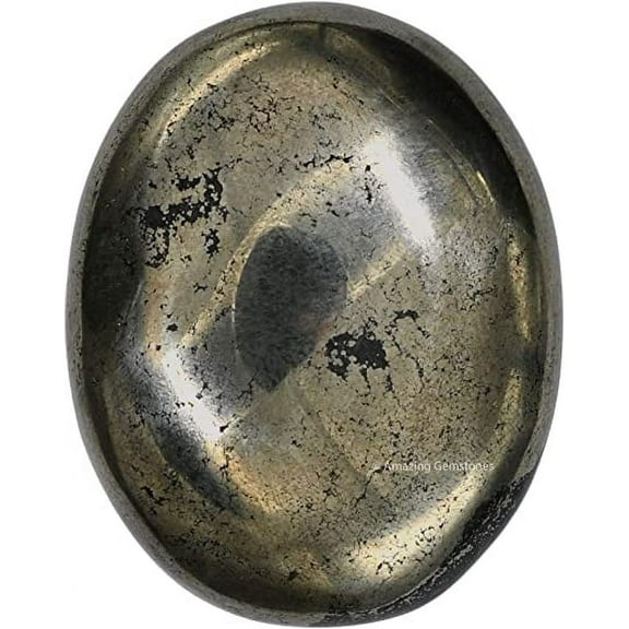Pyrite Crystal Palm Stone