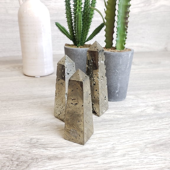 Pyrite Pillars 2-5"