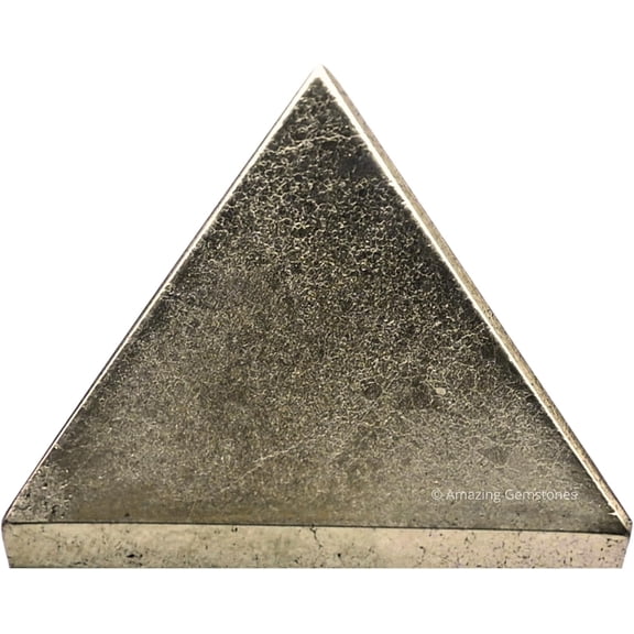Pyrite Pyramid Crystal Healing Stones - 1" Inch