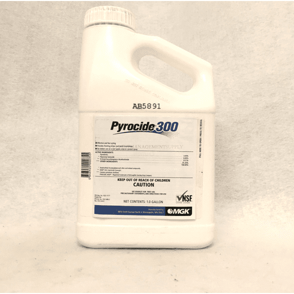 Pyrocide 300 Fogging Concentrate Controls Cockroaches, Mosquitos, Fleas and more - 128 fl oz Jug by MGK