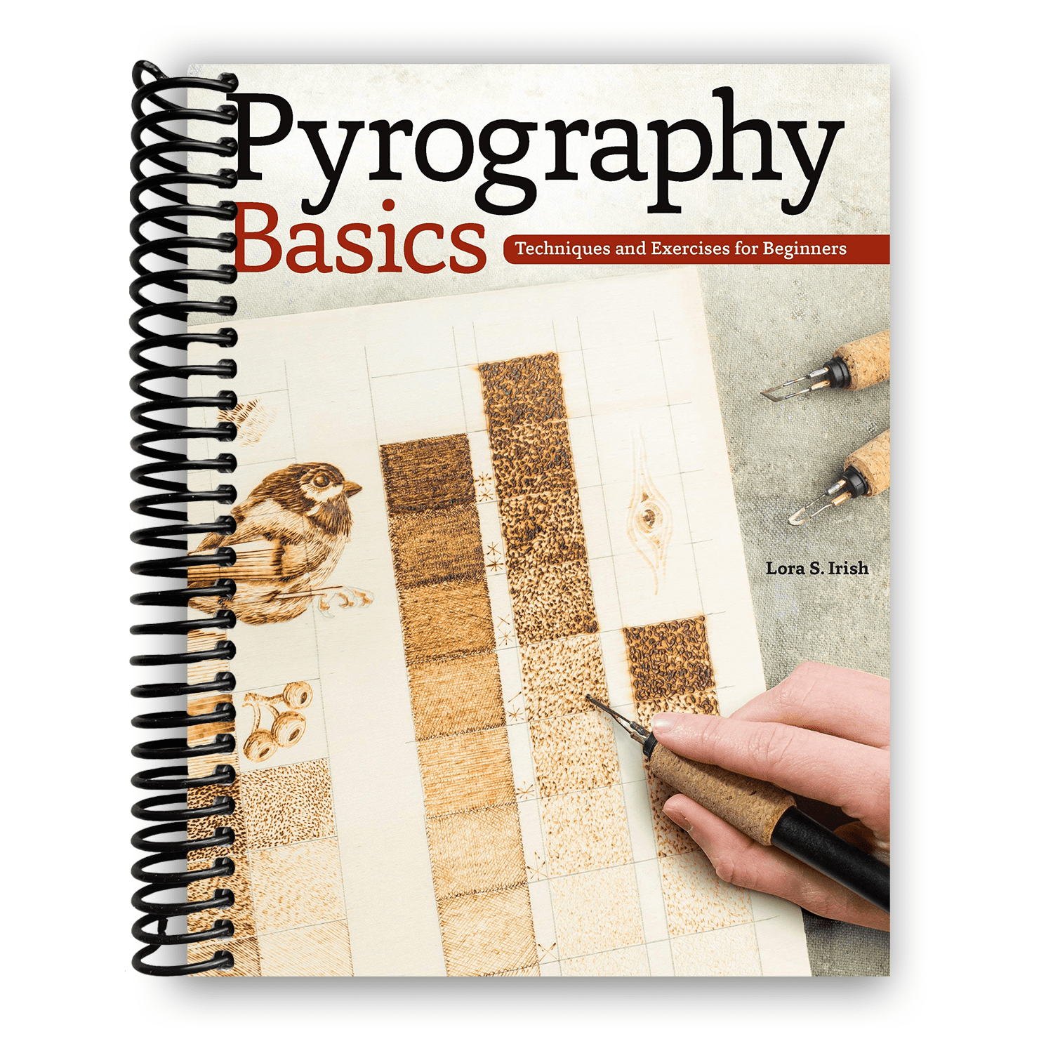 Pyrography Basics: Techniques and Exercises for Beginners (Spiral Bound ...