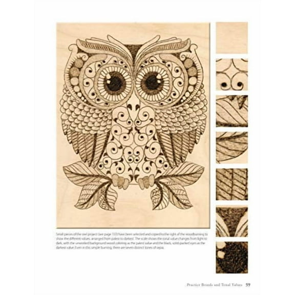 Pyrography Style Handbook : Artistic Woodburning Methods and 12 Step-by-Step Projects