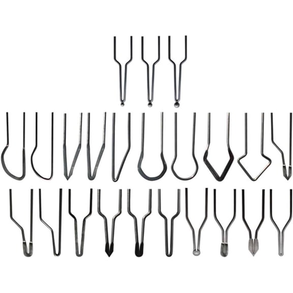 Pyrography Tips Replacement Wood Burning Tips,Assorted Pyrography Wire Pen Nibs for 60W Pyrography Wood Burning Kit,Pyrography Machine Accessory Tool,23 Pieces