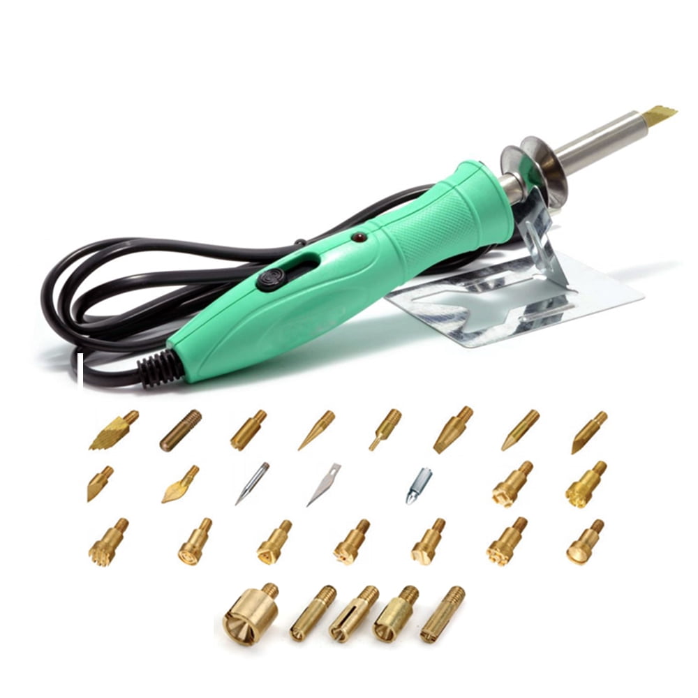 Pyrography Wood Burning Pen Kit - 27 Pieces - Walmart.com