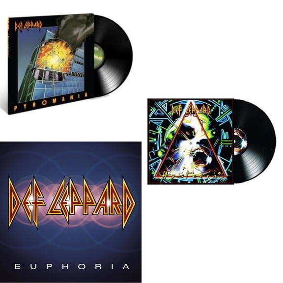 Pyromania & Euphoria (2LP) & Hysteria (2 LP)