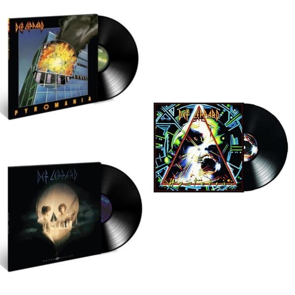Pyromania & Retro Active (2LP) & Hysteria (2 LP)