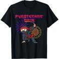 Pyrotechnic Ninja Pyro Pyromaniac Pyrotechnician Fireworks T-Shirt ...