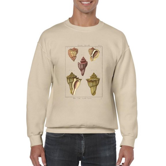 Pyrule Shells Sweatshirt Men -Denis Diderot Designs, Male XX-Large